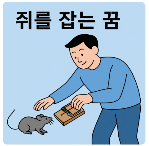 쥐를 잡는 꿈