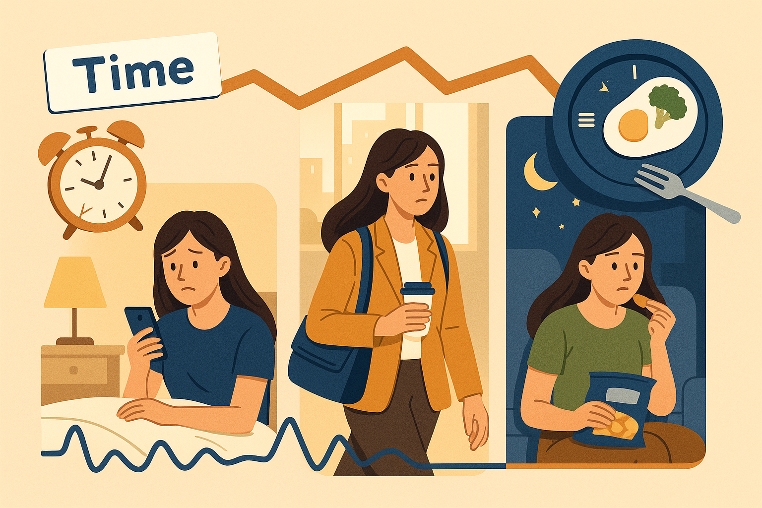 불규칙한 생활이 혈당을 무너뜨리는 방식