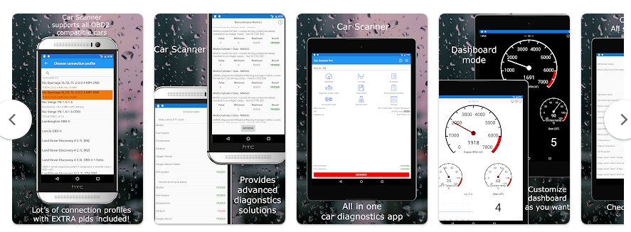 Car Scanner 자동차 스캐너 ELM OBD2 앱, 자동차 관리 및 진단