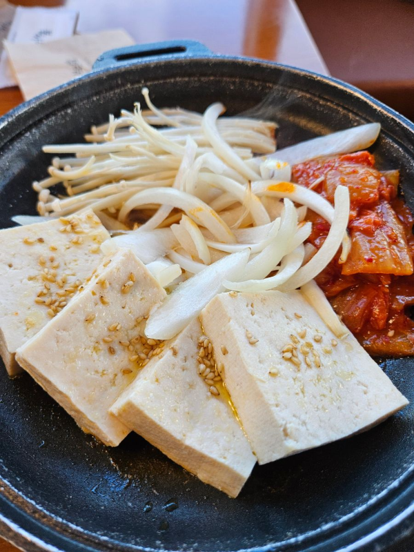 리뷰이벤트 두부김치