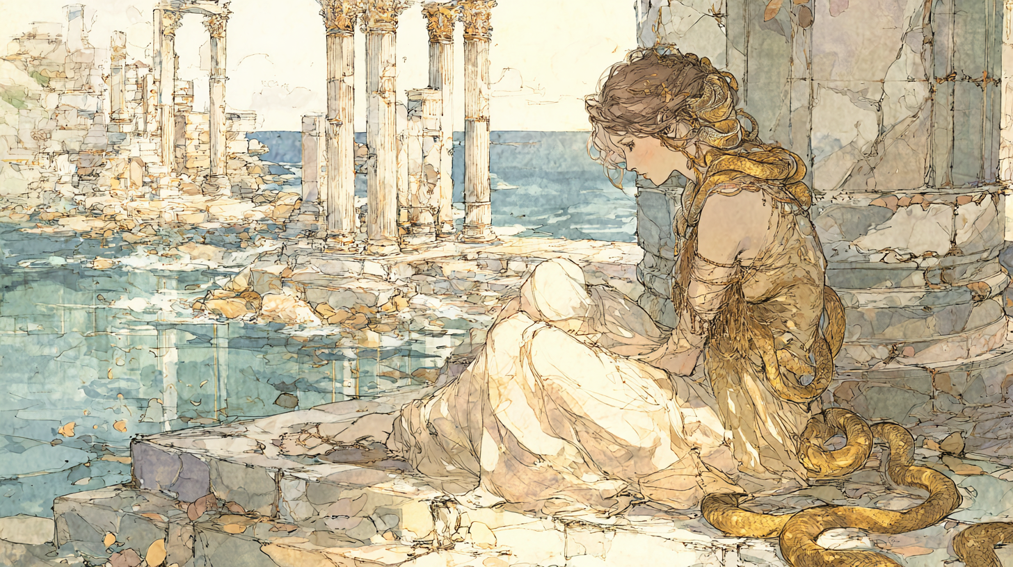 메두사 이야기: 아름다움부터 저주, 상징까지 - 괴물이 아닌 피해자였던 고르곤의 진실