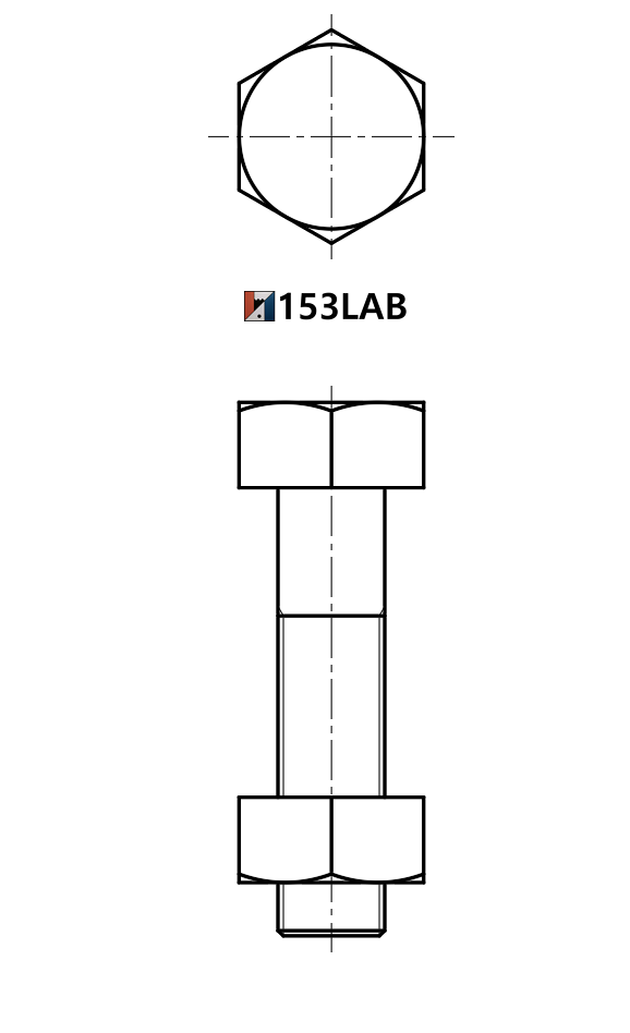 육각머리볼트-너트-그리기6