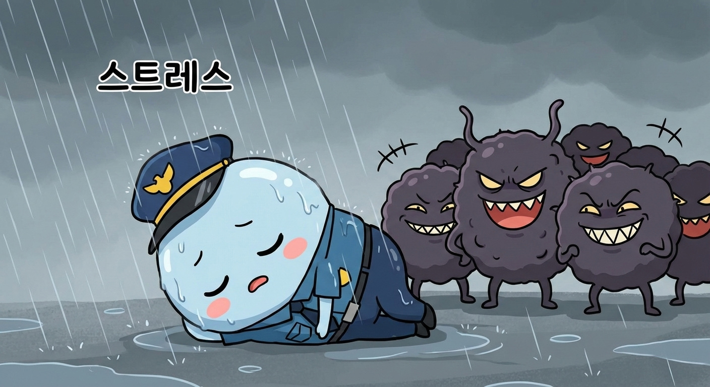 "스트레스 받으면 암 걸린다"는 말, 그냥 하는 소리가 아니었습니다