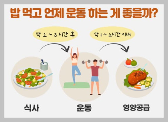 밥먹고운동