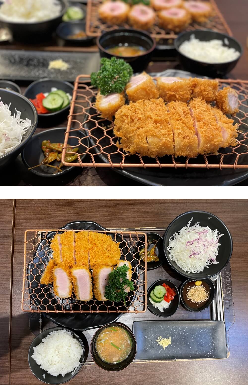 정돈-돈까스-등심-돈카츠-모습