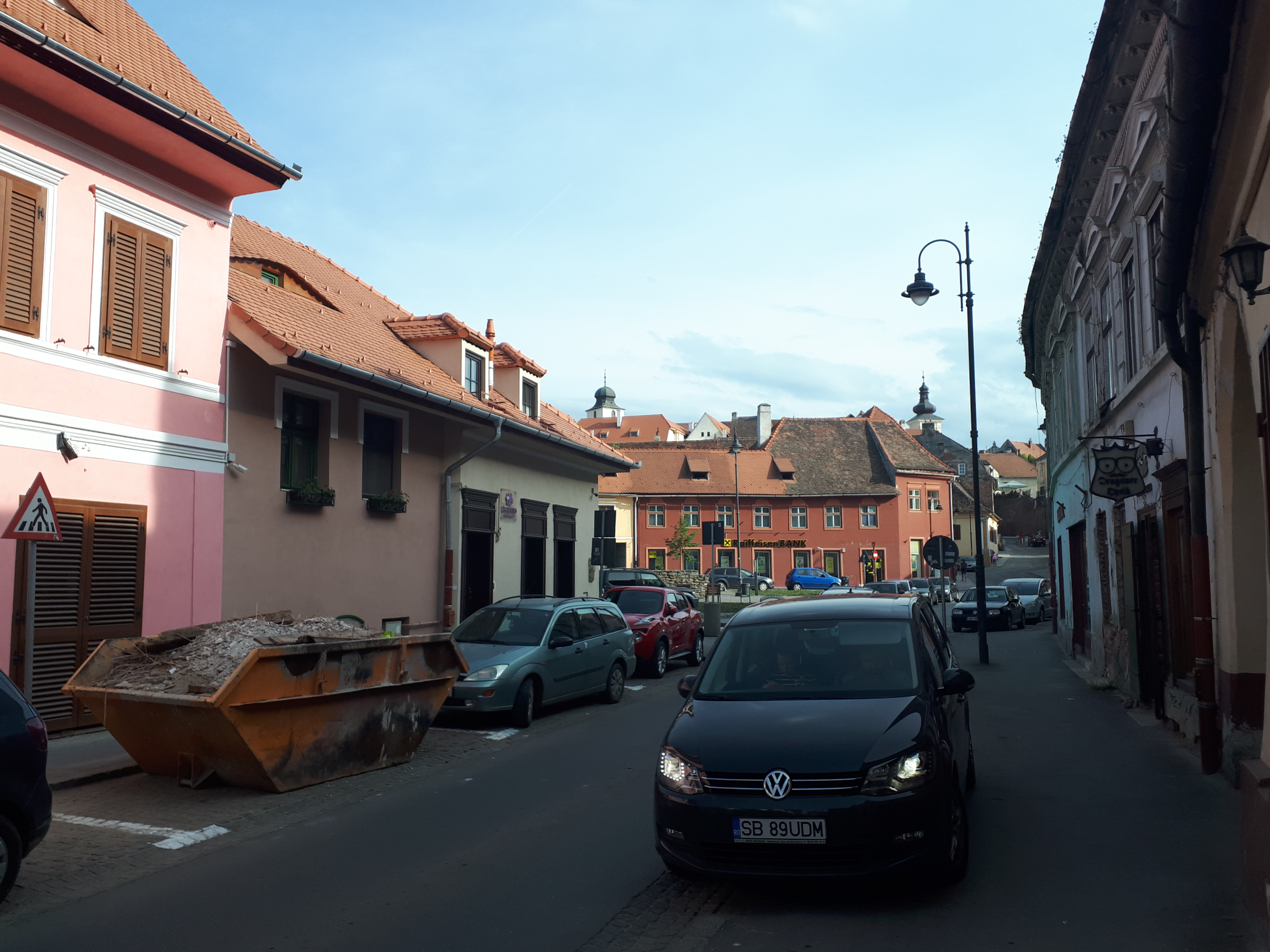 루마니아 시비우 거리