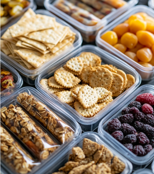 여행-중-먹을-간식-음식-준비