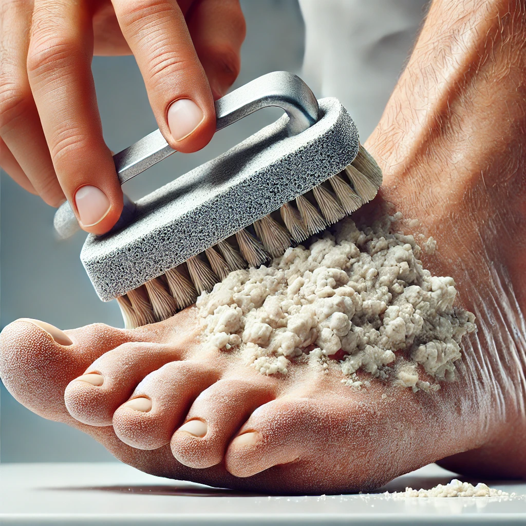 발 각질 제거
