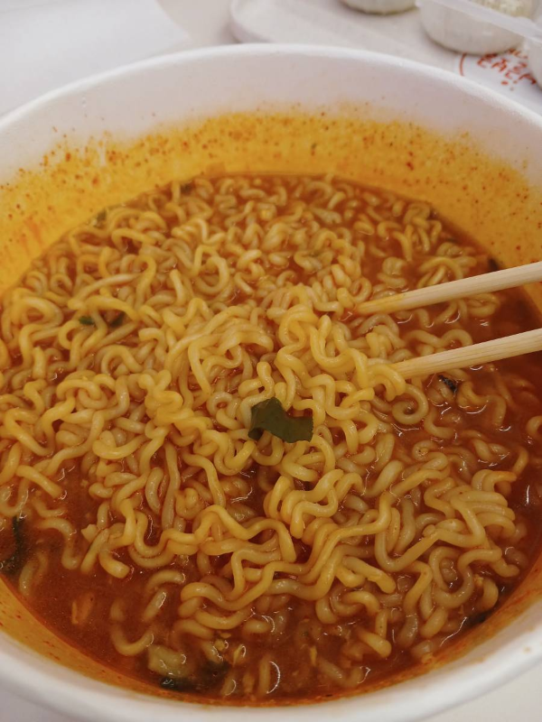 라면가게 참깨라면 먹기전