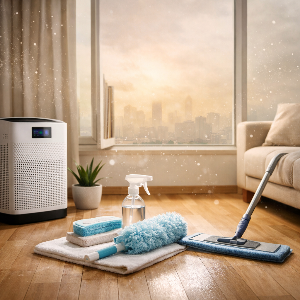 미세먼지 많은 날 집 관리 방법 &ndash; 실내 공기 깨끗하게 유지하는 생활 팁