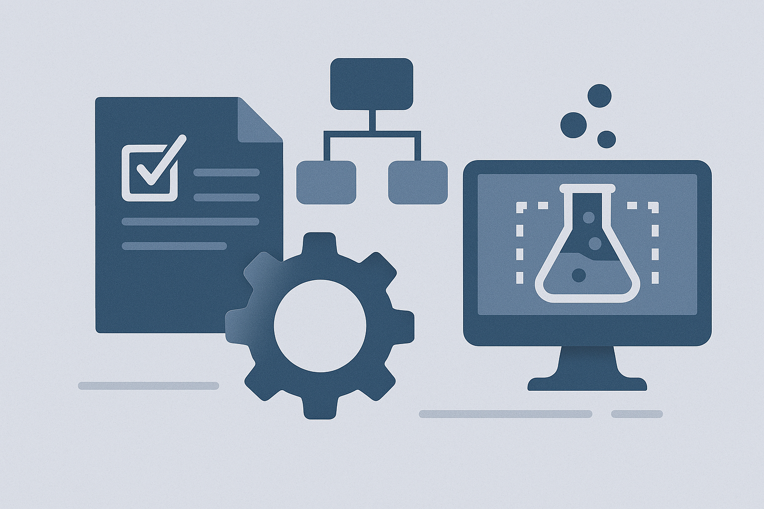 구조화된 테스트 흐름과 모킹 기법의 상징적 조화