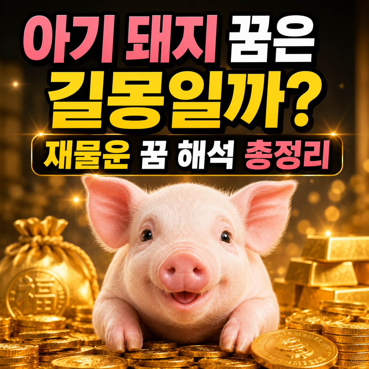 아기 돼지 꿈