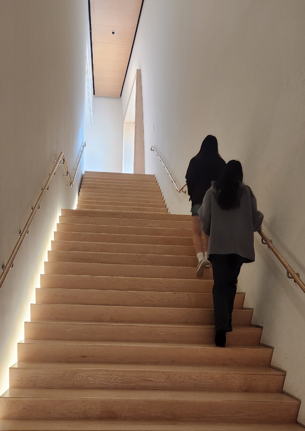 미술관의 6층 계단을 보여주는 이미지