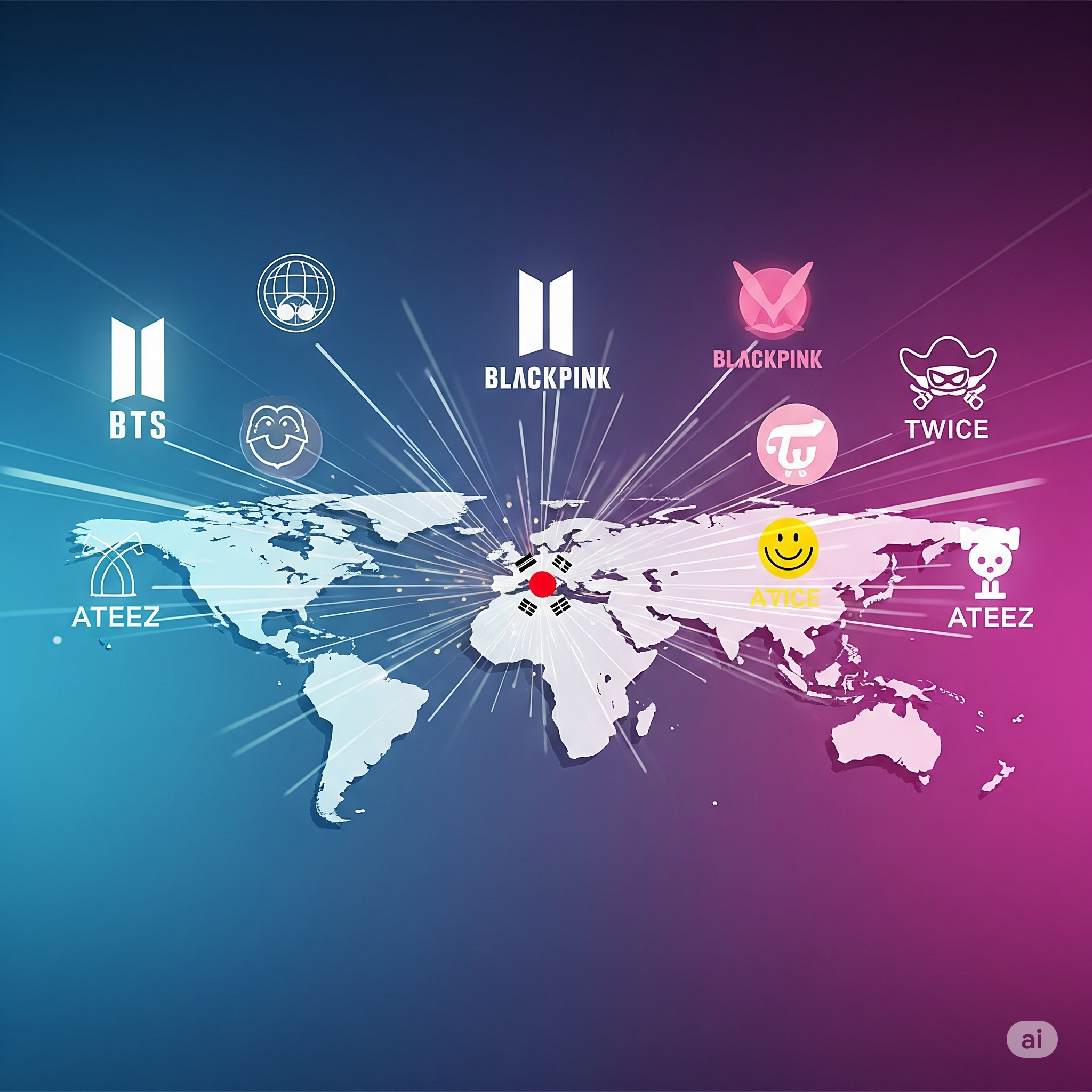 글로벌 진출한 K-pop 그룹 특징 (시장 전략, 로컬화, 성과)