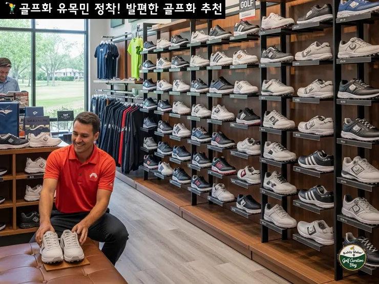 골프화 유목민 정착! 발편한 골프화 추천