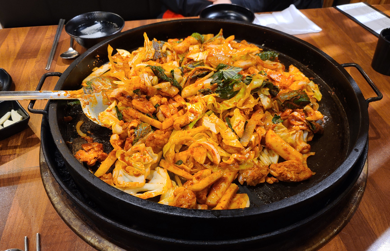 철판닭갈비