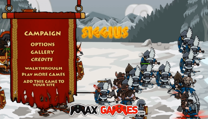 시저스-플래시게임-메인-화면