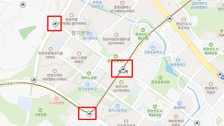 네이버-지도-CCTV-아이콘-표시