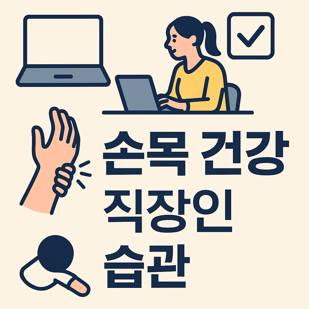 손목터널증후군 예방