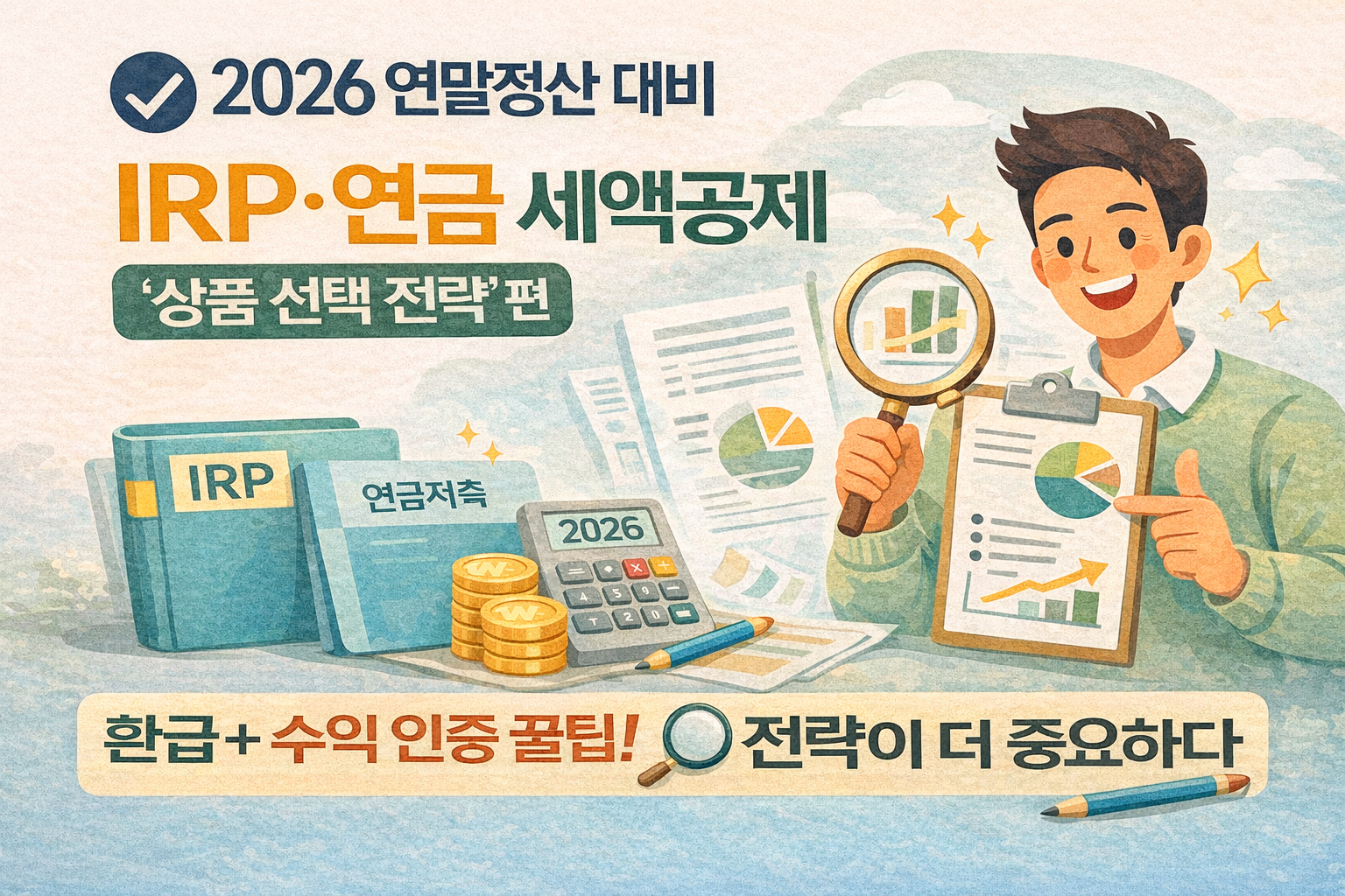 IRP·연금 세액공제 심화편(상품 선택 전략) - 상품 선택에서 나는 차이