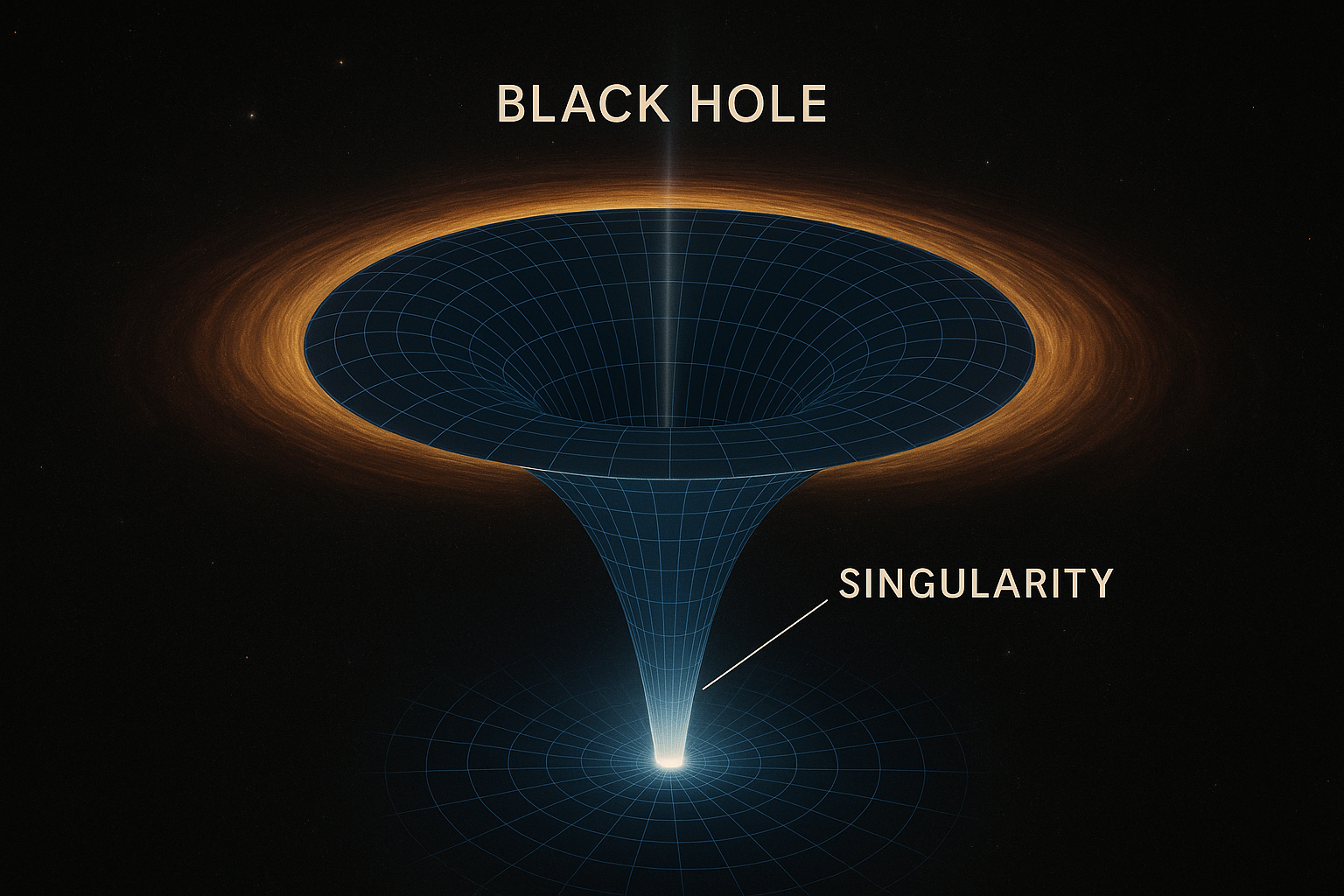 블랙홀 내부의 이론적 구조와 특이점