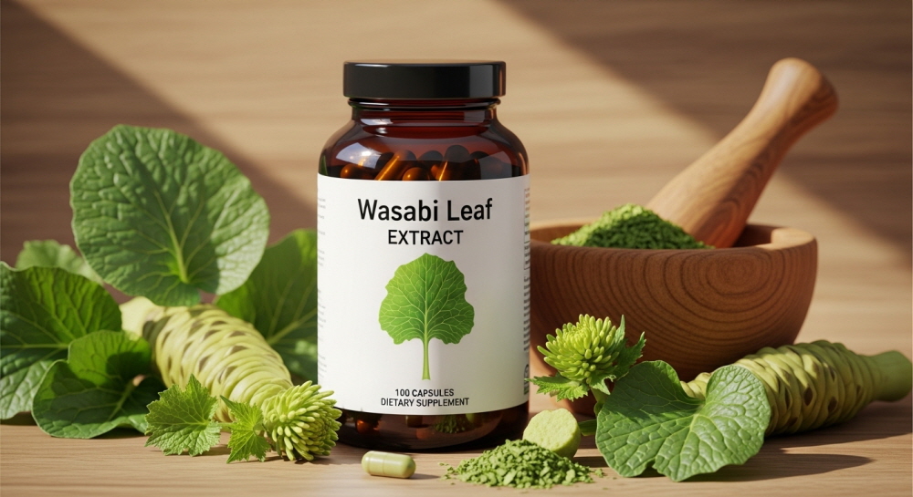 와사비잎 추출물