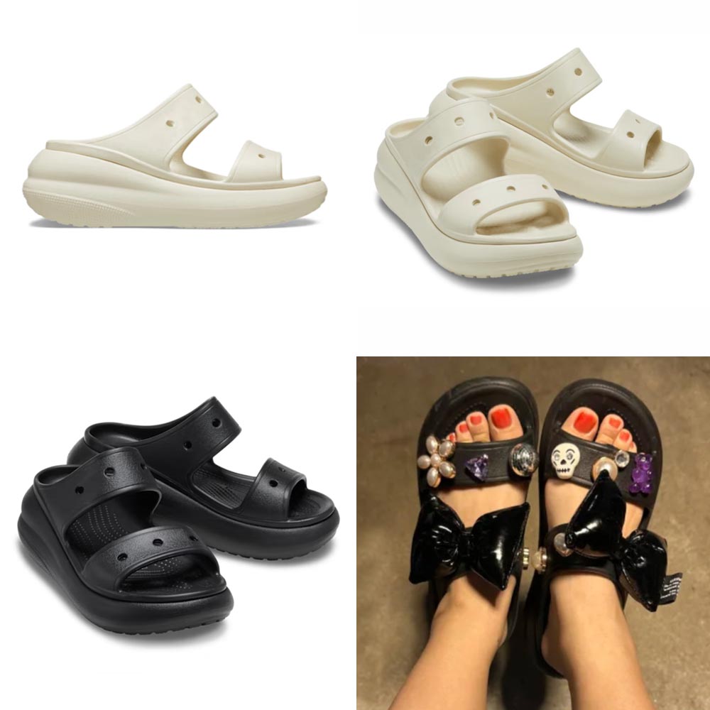 크록스 크러쉬 샌들 슬리퍼