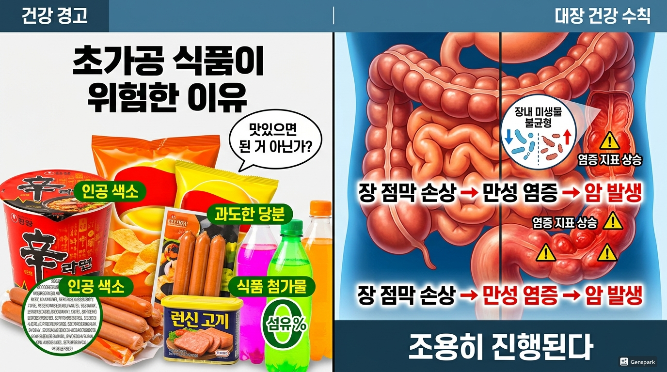 초가공 식품이 위험한 이유