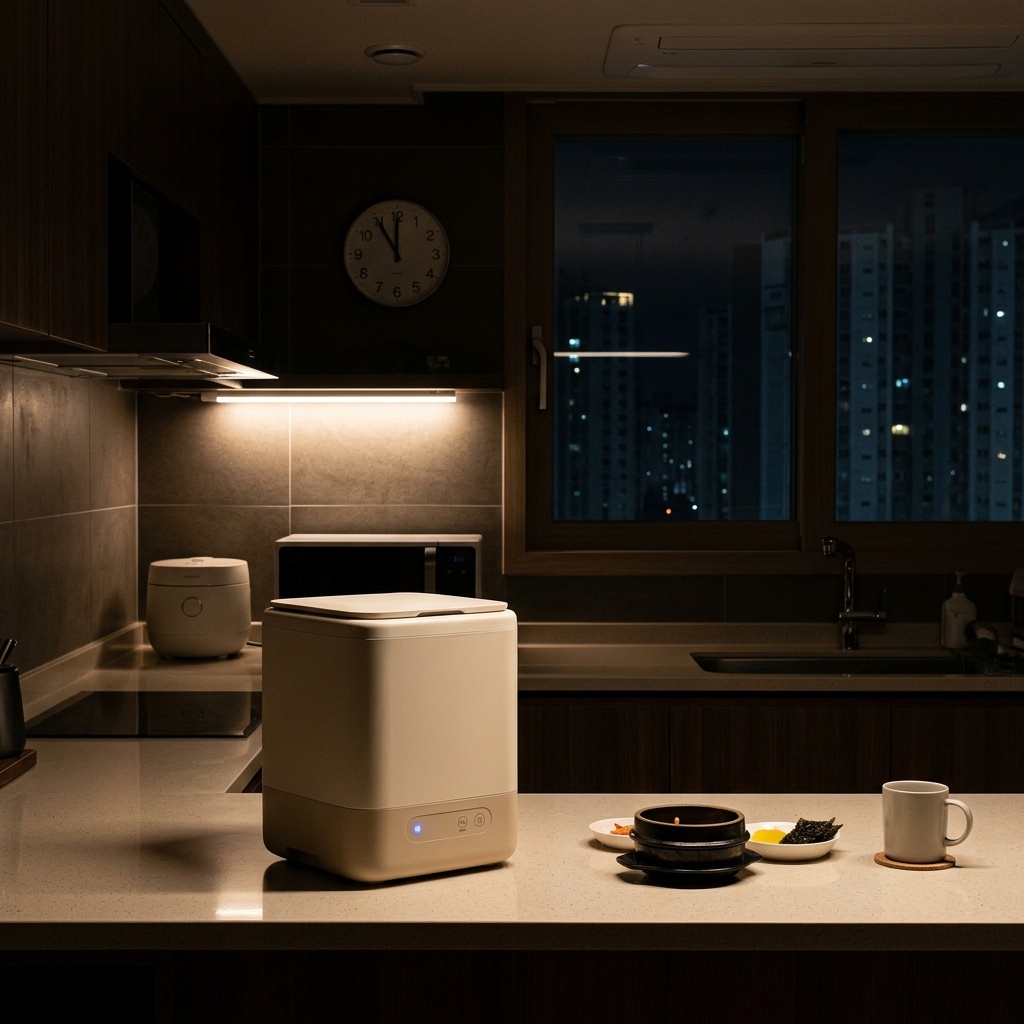 음식물처리기 고르는법 소음 야간 사용