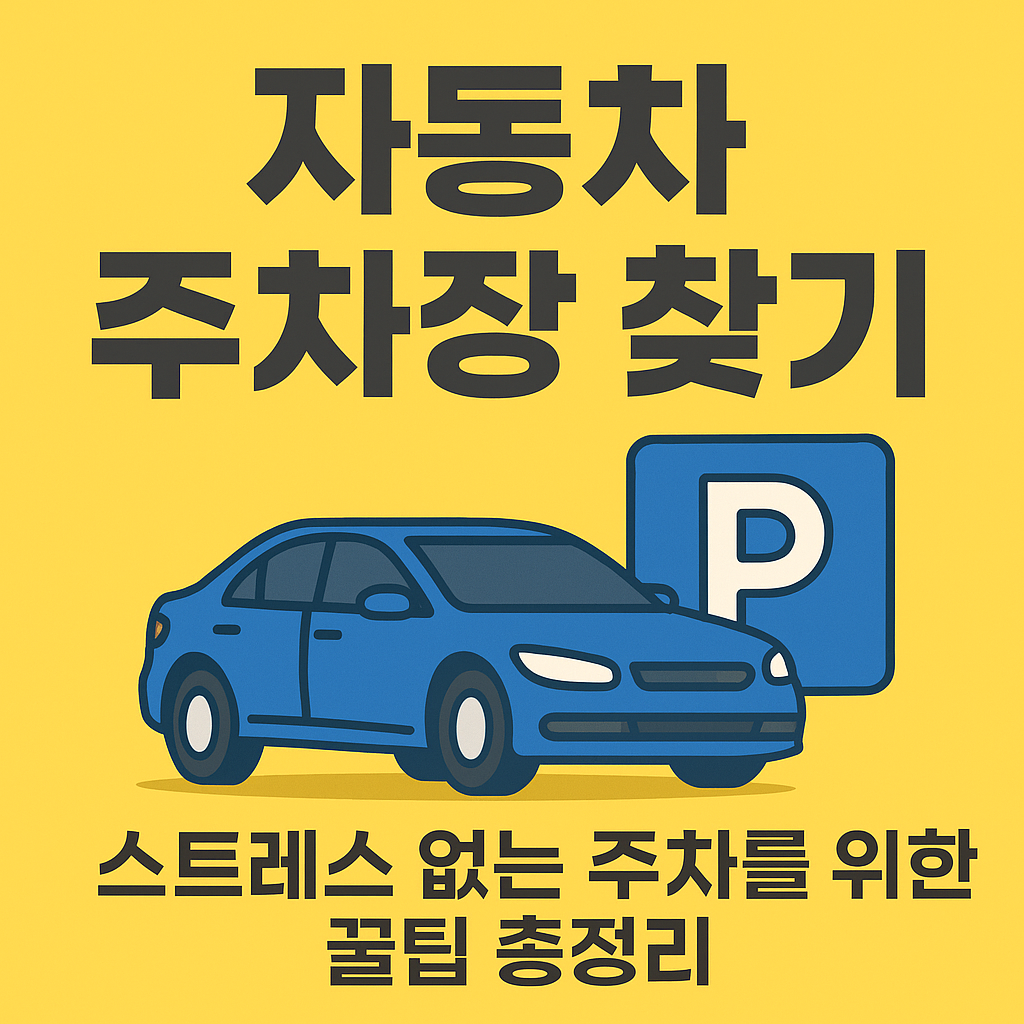 주차장 찾는 사람