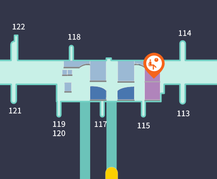 동방항공 라운지 위치 사진
