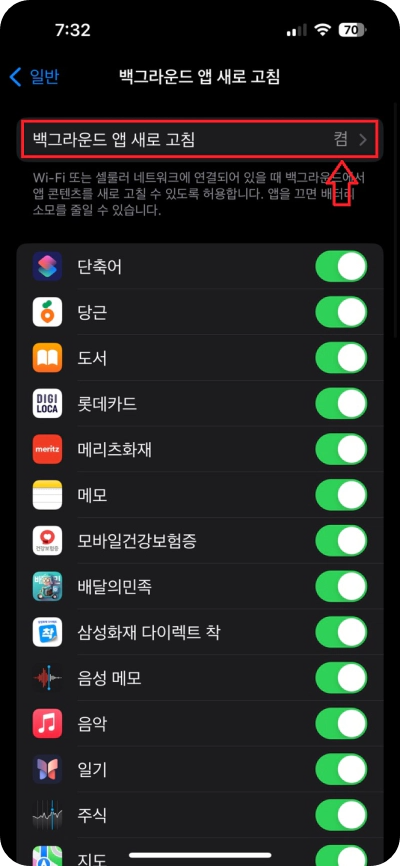 아이폰 15 배터리 설정 향상 소모 줄여주는 꿀팁 정보