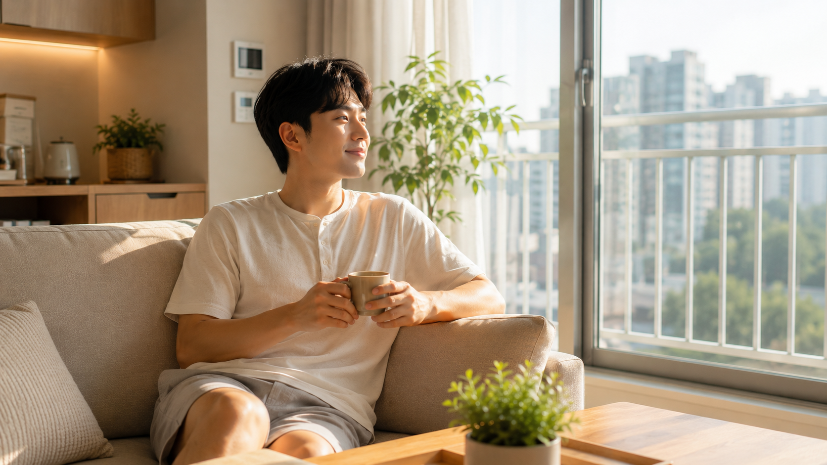 내집마련 후 편히 쉬는 1인가구