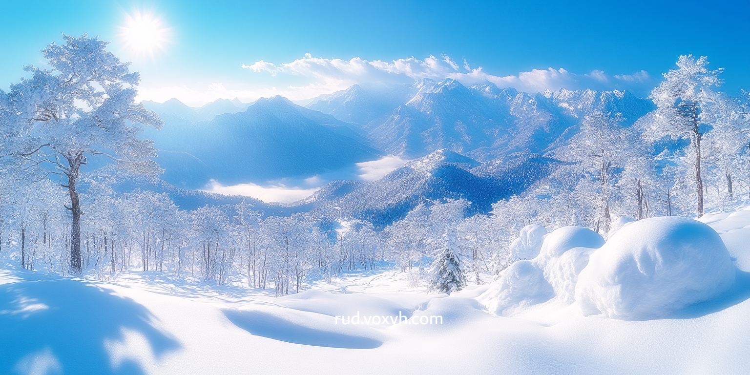 방태산의 사계절