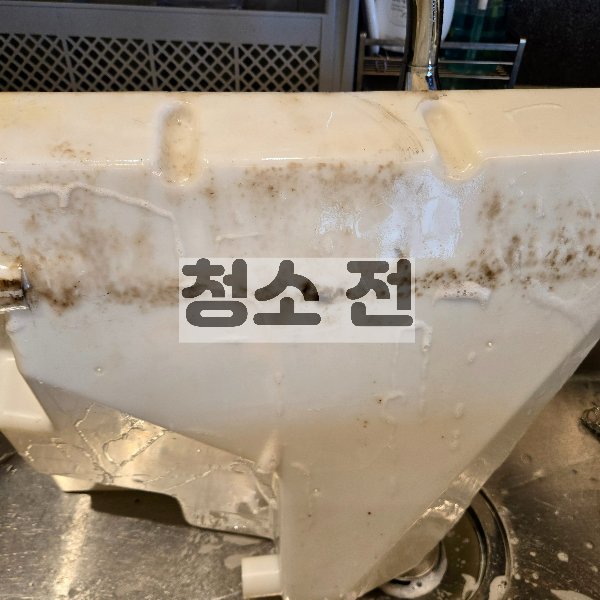 청소 전