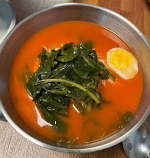 열무국수