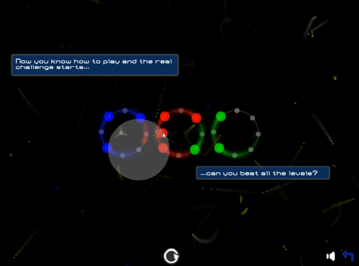 빨간색-오브를-우측-고리로-이동시키는-화면