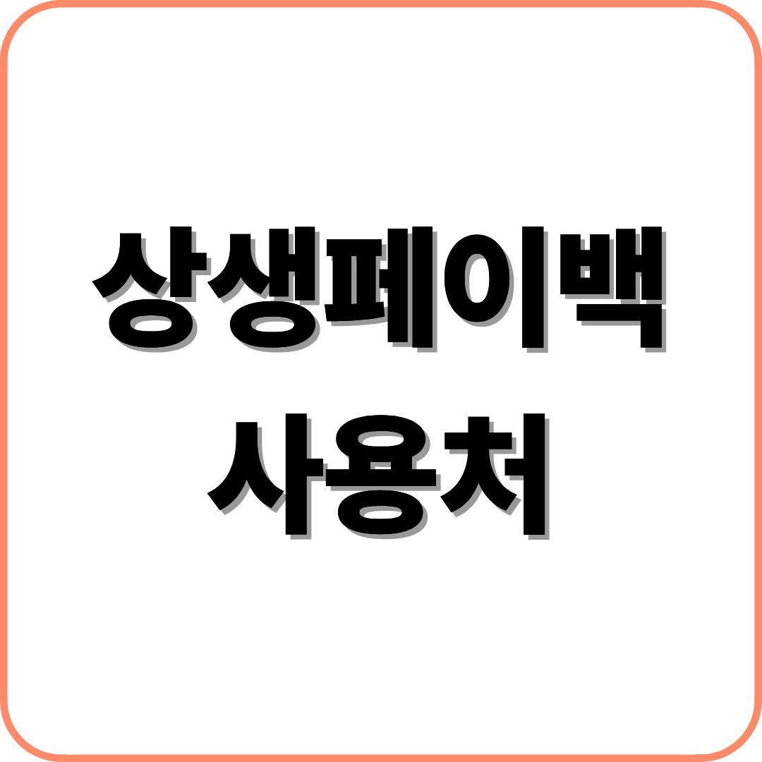 상생페이백 사용처