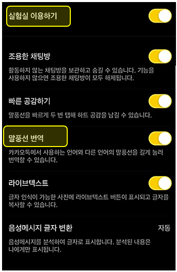 말풍선-번역-기능-활성화