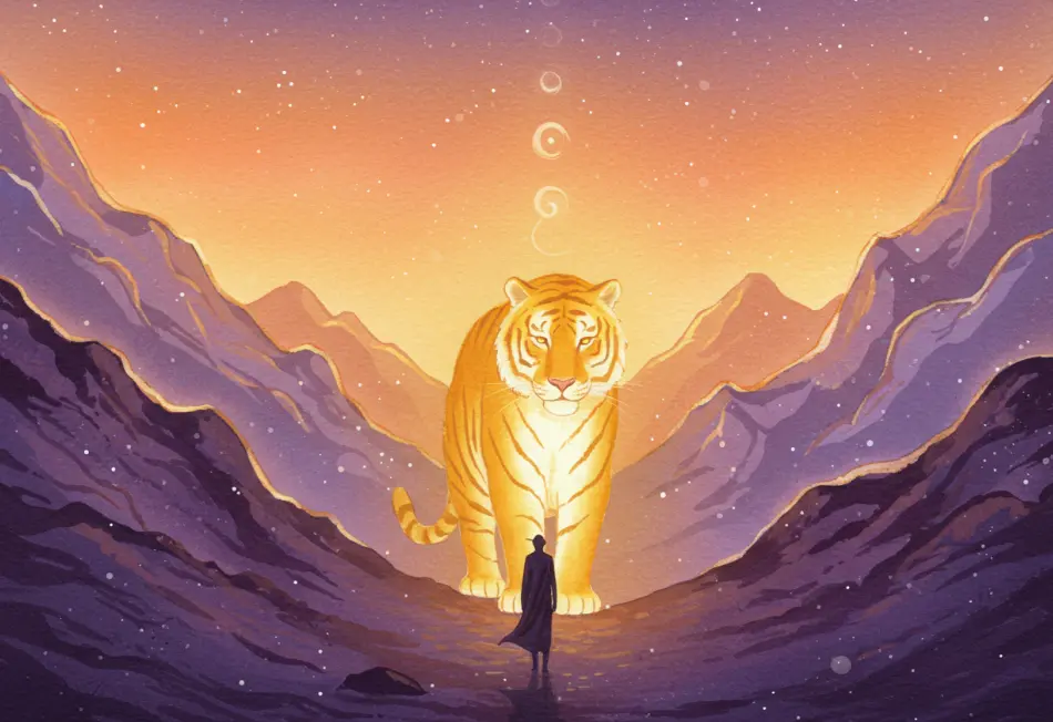 호랑이를 만나는 꿈 해몽