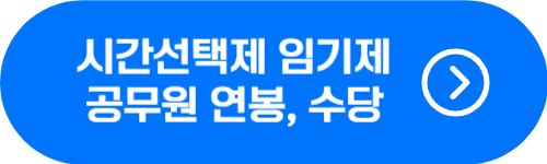 시간선택제 임기제 공무원 연봉, 수당 확인 버튼