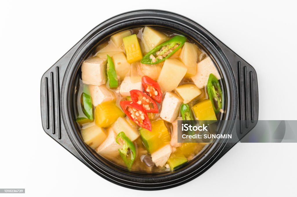 된장찌개 뚝배기