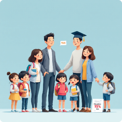 연말정산 어린이집 교육비 공제 이미지