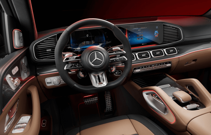 2024 벤츠 GLS 페이스리프트 실내 인테리어