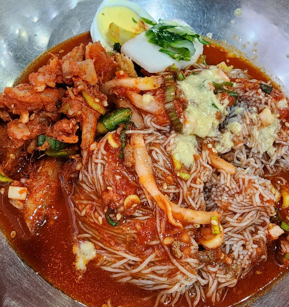매일아침 대박의기술 회냉면