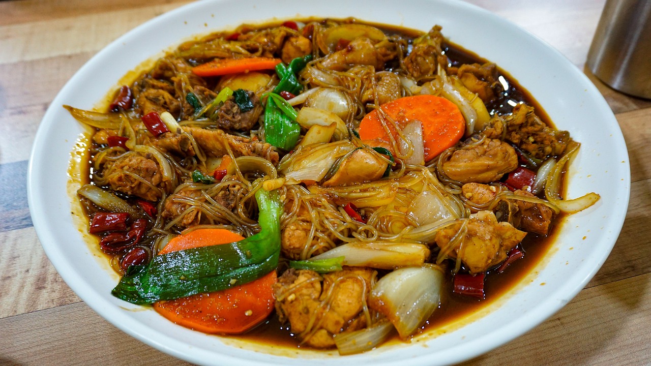 경상도 대표음식 안동찜닭 사진