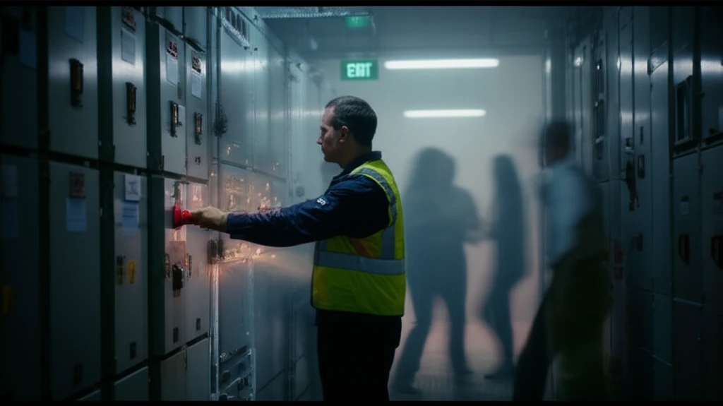 전기실 배전반 먼지 제거 및 적외선 ..