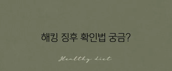 아이폰 해킹 여부 확인 방법과 피해 시 대처 방안 안내