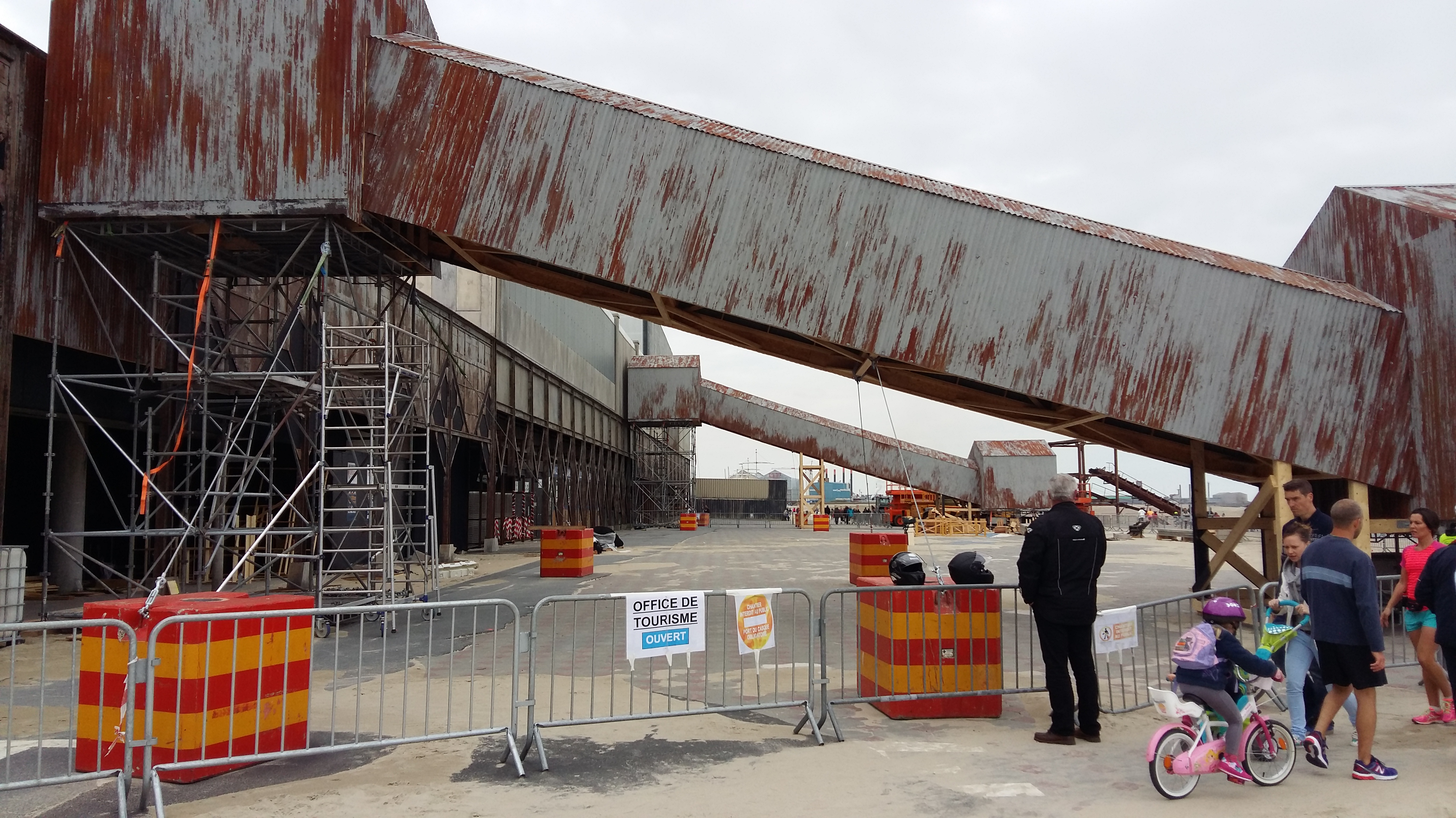 프랑스 됭케르크 영화 세트장