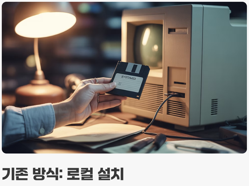 더 이상 '설치'가 아닌 '접속'의 시대?